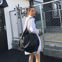 Load image into Gallery viewer, Black Big Bag For Women Men 2018 Unisex bag